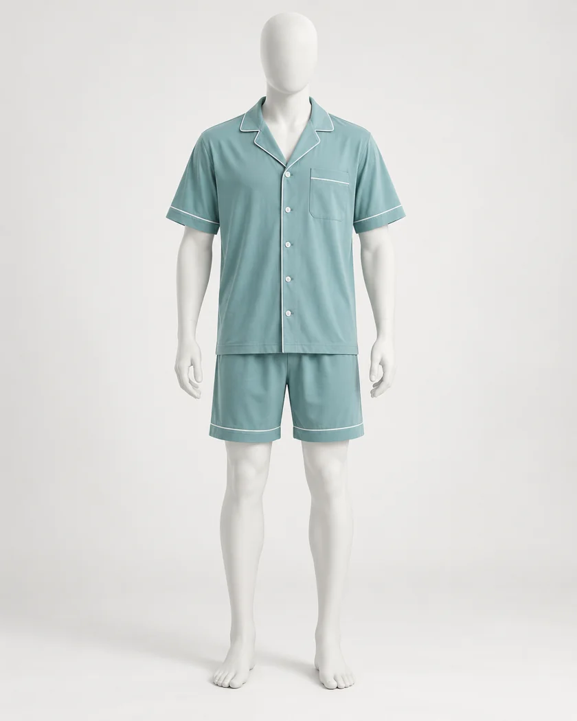 Coastal Teal Short Set