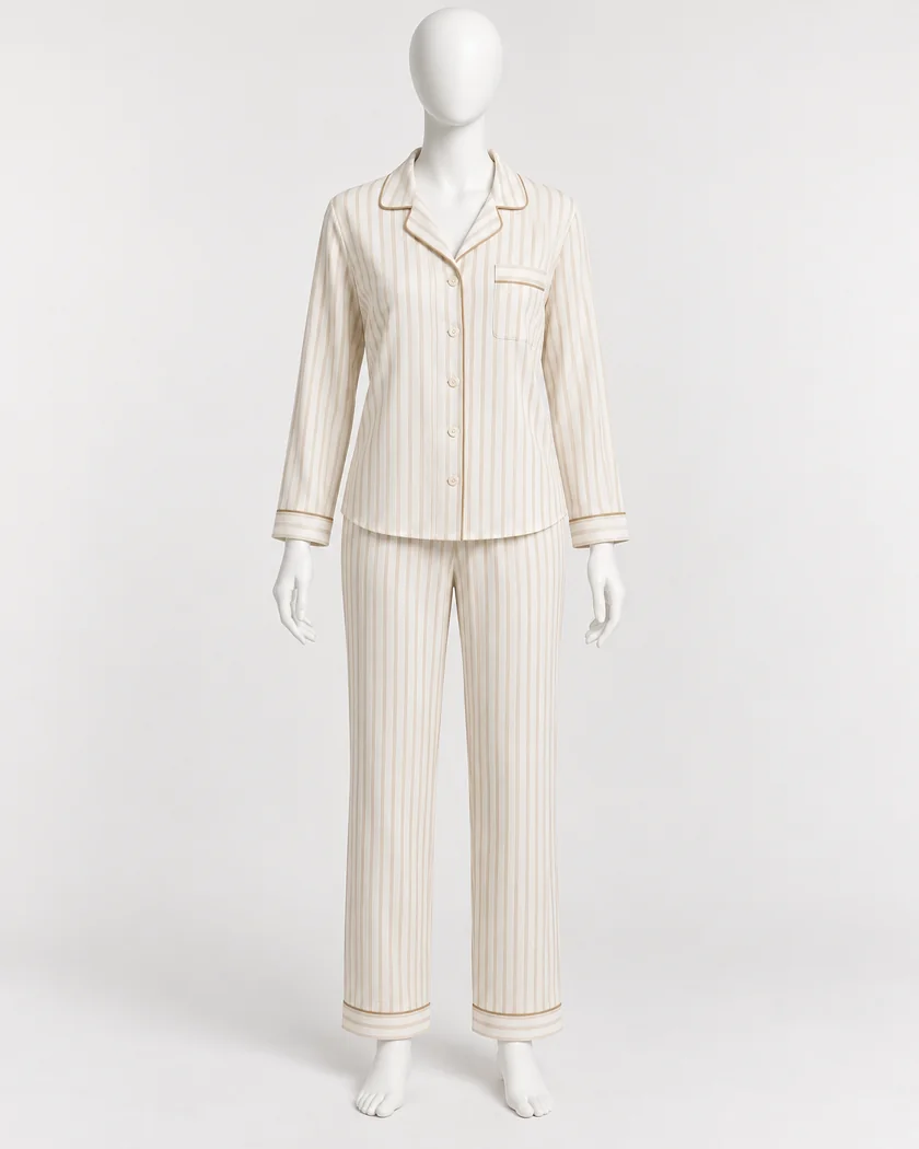 Ivory Whisper Stripe